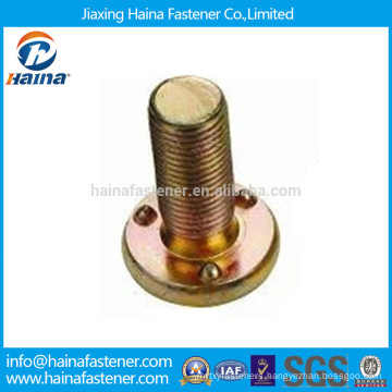 China manufacturer carbon steel copper plated weld bolt